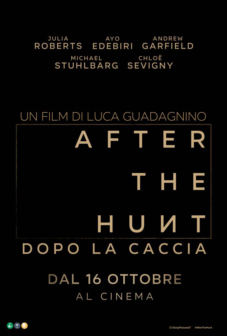 AFTER THE HUNT: DOPO LA CACCIA